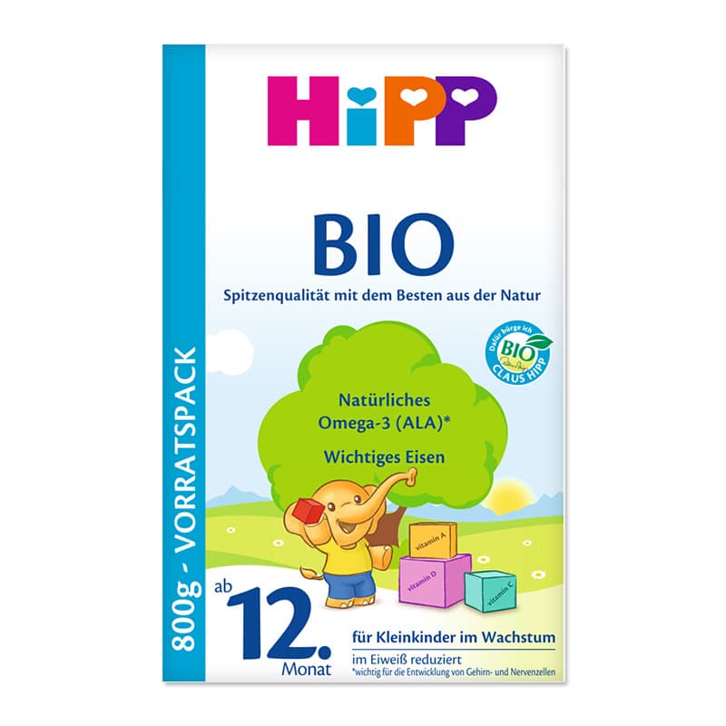 Imported German HiPP organic infant formula milk powder HiPP BIO 3 stages 600g can be purchased in 1 stage and 2 stages 6