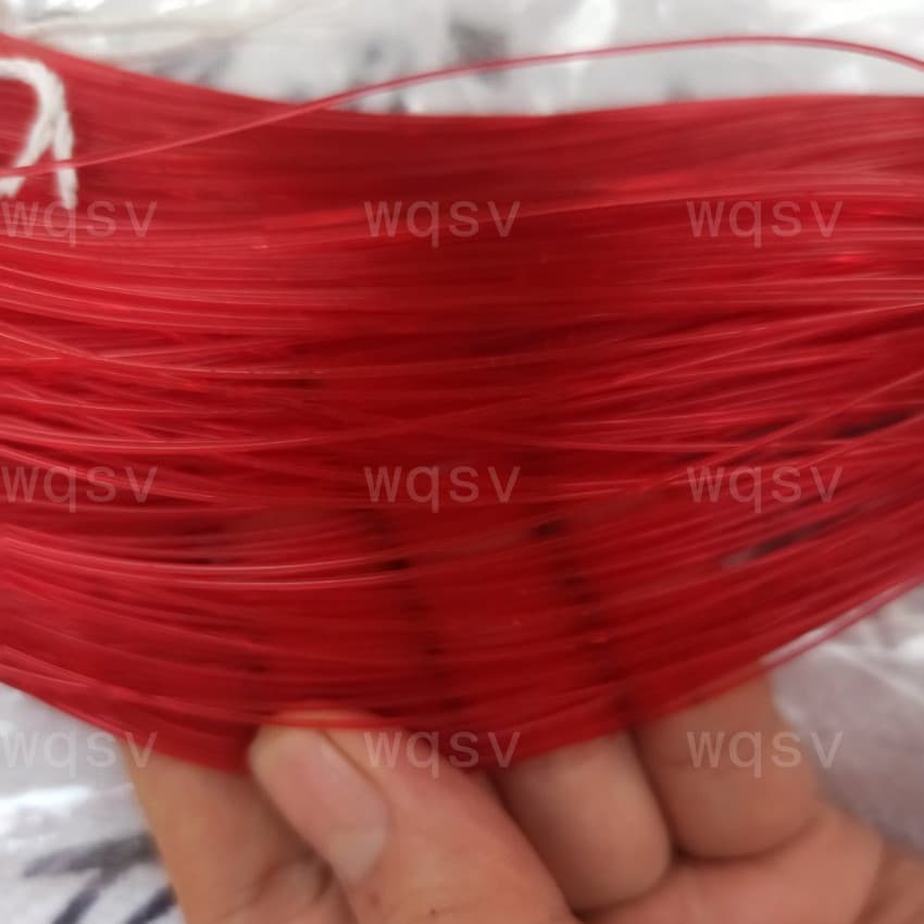 Industrial red nylon thread plastic fishing line red thread bracelet rope braided rope monofilament line high strength 2
