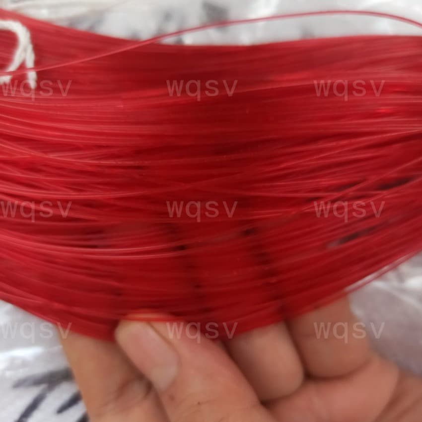 Industrial red nylon thread plastic fishing line red thread bracelet rope braided rope monofilament line high strength 6