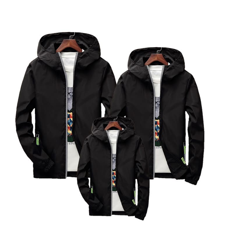 [Direct supply from the factory] Coats for spring and autumn couples men's casual jackets reflective zipper large size windbreaker to print lo 5