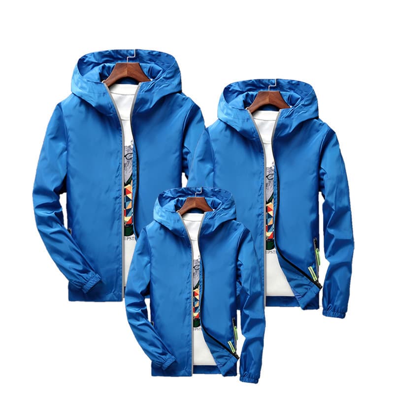 [Direct supply from the factory] Coats for spring and autumn couples men's casual jackets reflective zipper large size windbreaker to print lo