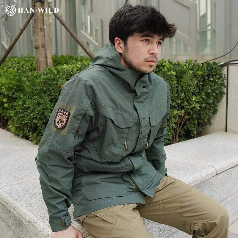 Hanye Outdoor M65 Tactical Windbreaker Camouflage Clothes Men's and Women's Work Jackets Urban Special Service Outdoor Mountaineering Clothes 5