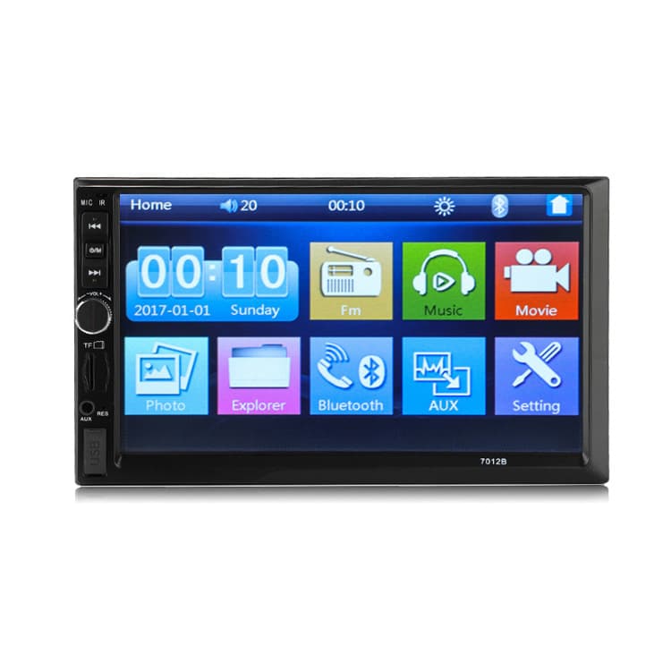 7-inch car dual-spindle car mp5 player E-commerce hot model USB TF car audio 7012B 6