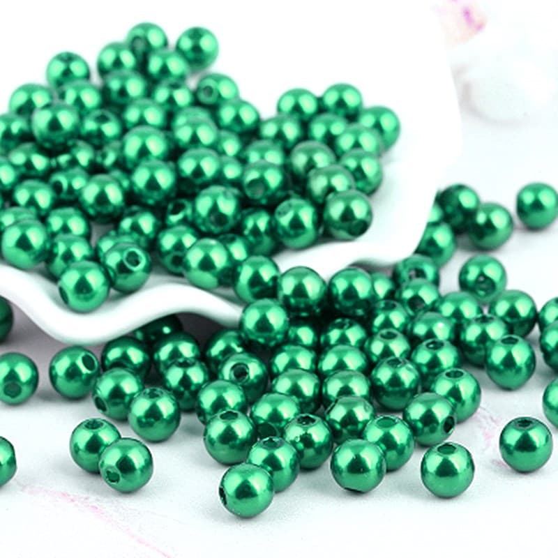 3mm-20mm high-quality water-milled imitation pearls, high-quality ABS imitation pearls, colorful diy hand-pierced beads, straight hole perforation 8