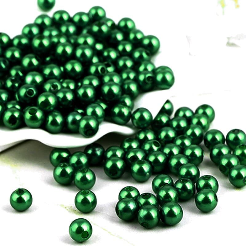 3mm-20mm high-quality water-milled imitation pearls, high-quality ABS imitation pearls, colorful diy hand-pierced beads, straight hole perforation 10