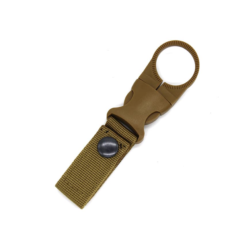 Outdoor water bottle buckle, beverage bottle, mineral water bottle, webbing, tactical hanging buckle, factory direct sales, wholesale, on-site delivery, direct sales 8