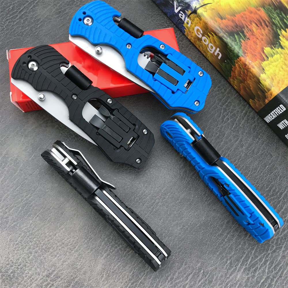 Kershaw 1920 outdoor tool multifunctional folding knife field folding knife screwdriver home pocket knife riding knife 5
