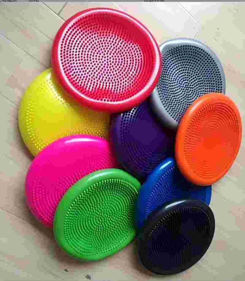 Thickened yoga mat, flat mat, balance mat, yoga cushion, massage mat, yoga trainer, exercise fitness equipment 8
