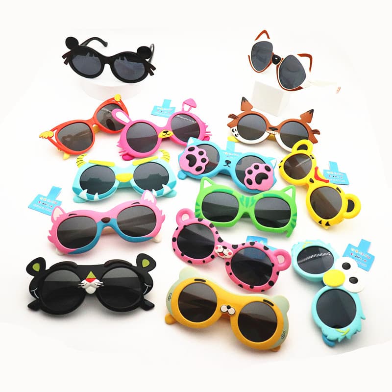 Children's polarized sunglasses wholesale, boys and girls silicone super soft polarized glasses, fashionable kids and baby sunglasses 4