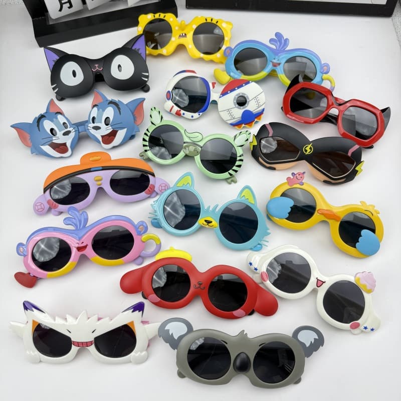 Children's polarized sunglasses wholesale, boys and girls silicone super soft polarized glasses, fashionable kids and baby sunglasses 8