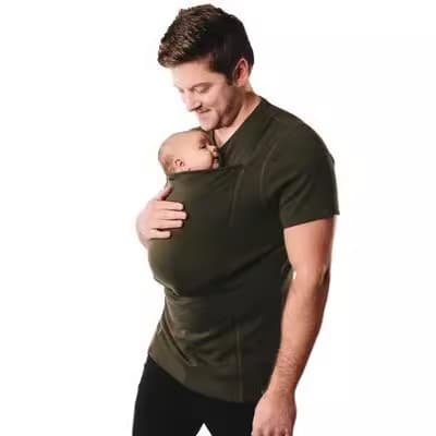 Amazon AliExpress Wish Kangaroo Dad Multifunctional Clothes Kangaroo Mommy Casual T-shirt Vest Style Women 5