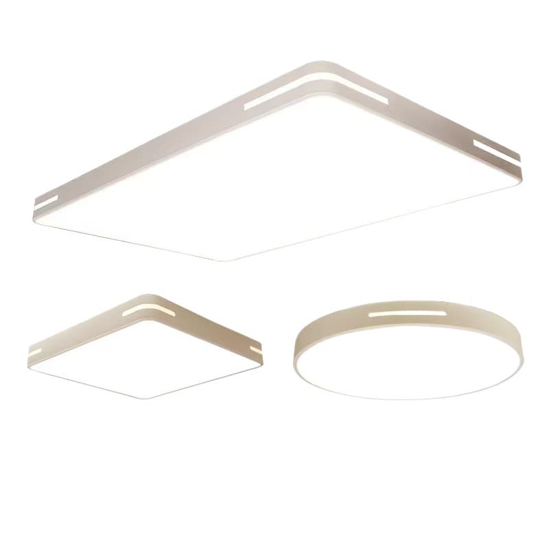 Ultra-thin LED ceiling lamp rectangular living room lamp simple room bedroom lamp study aisle balcony Zhongshan lamp 6
