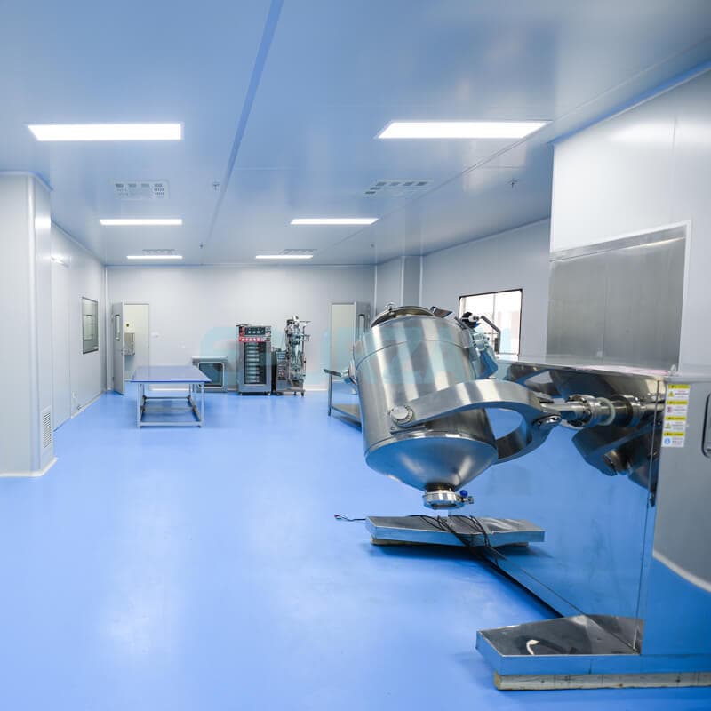 GMP purification workshop construction dust-free workshop installation clean factory decoration food production workshop purification project 4