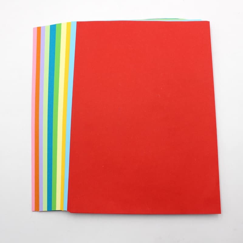 Huiyang A4 color copy paper 70g multi-color computer printing paper 100 sheets/package office printing paper stationery 6