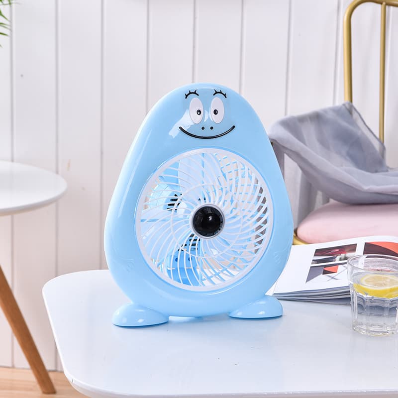Portable Cartoon Mini Fan Desktop Silent Soft Wind Fashion Home Student Dormitory Office Electric Fan 8
