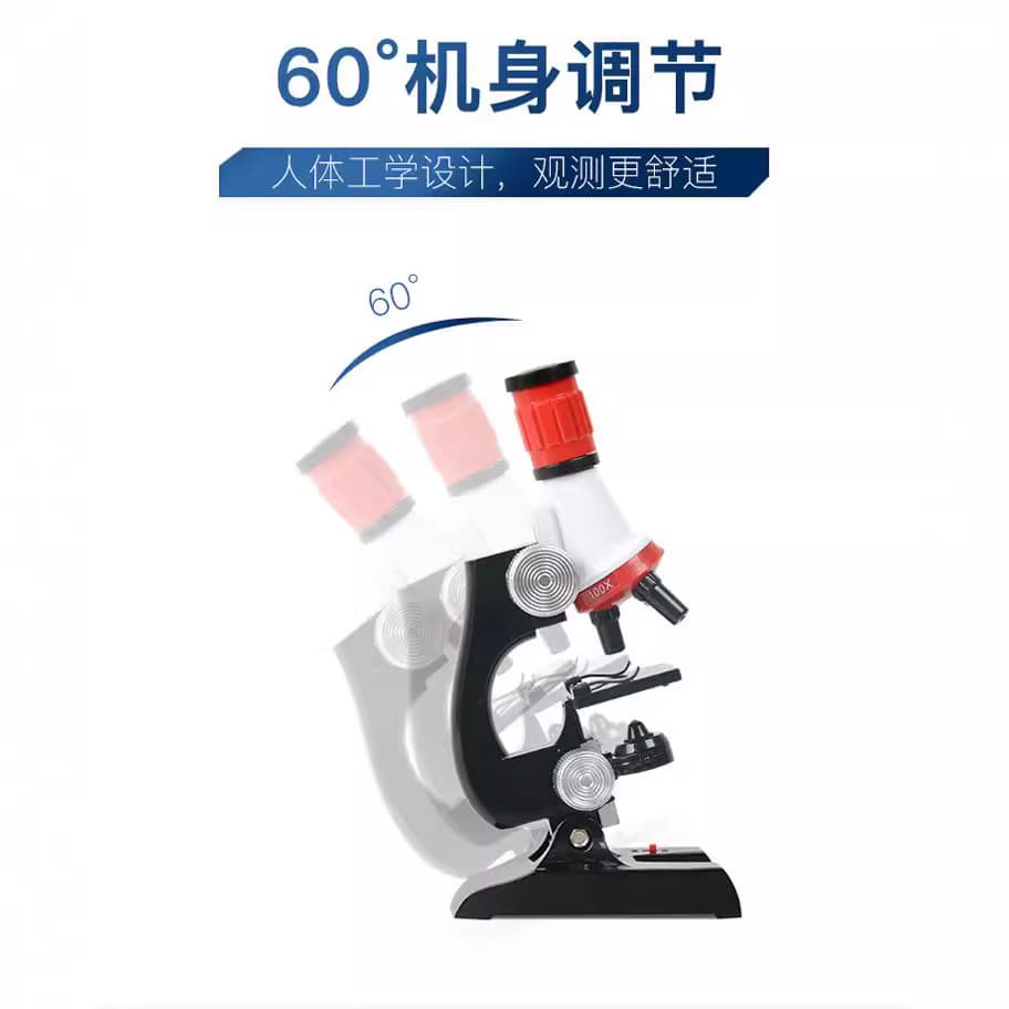 Children's educational early education simulation biological science laboratory dedicated high-definition educational microscope toy for primary school students 5