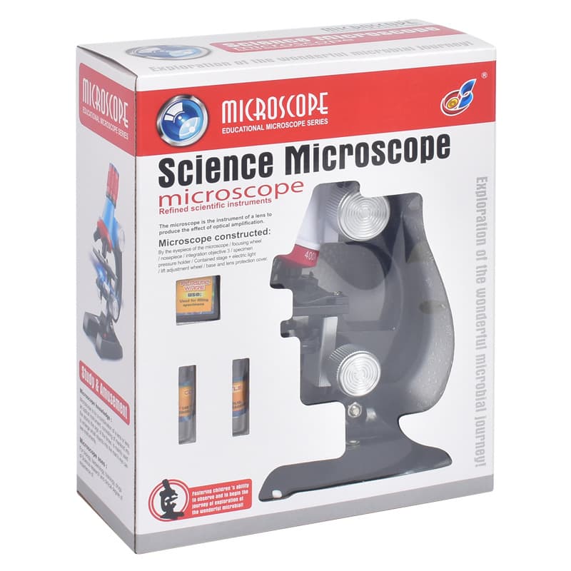 Children's educational early education simulation biological science laboratory dedicated high-definition educational microscope toy for primary school students 6