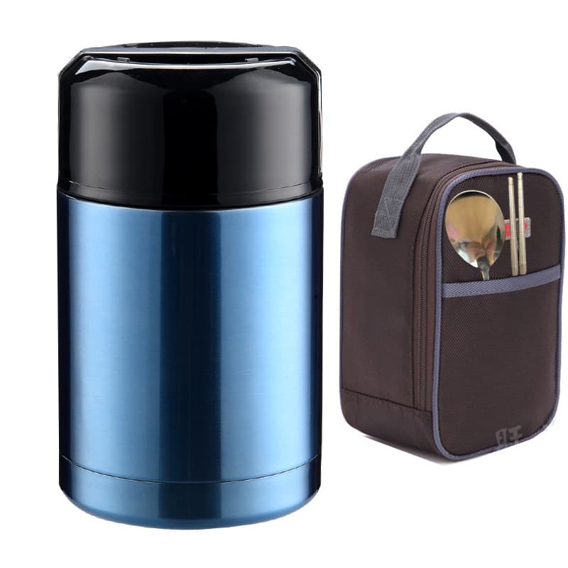 Stew beaker 304 stainless steel vacuum insulation stew kettle large capacity portable porridge simmering pot gift kettle custom made 10