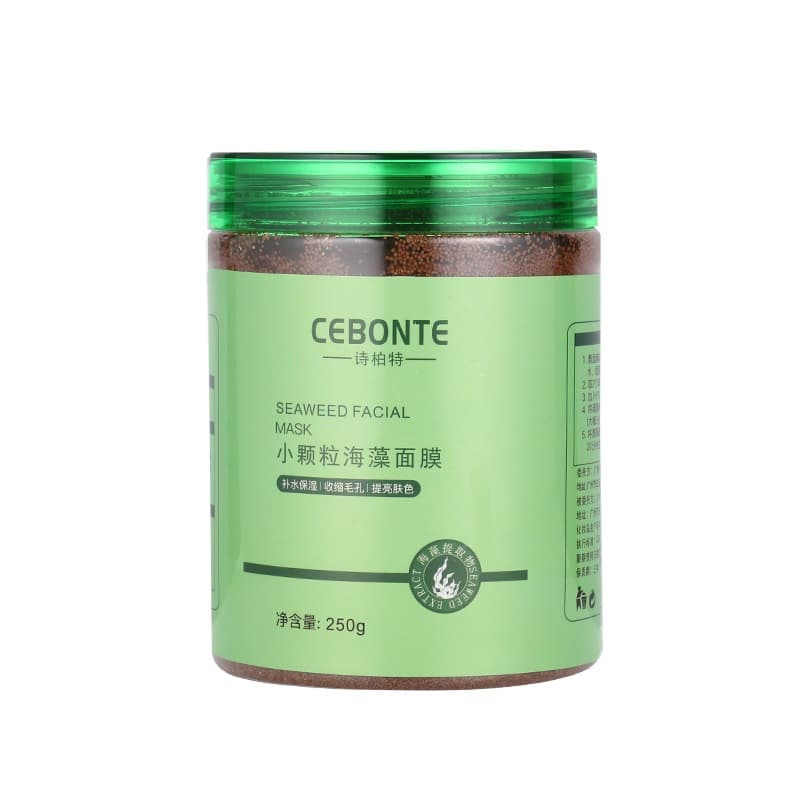Manufacturer small particle seaweed facial mask 1000g wholesale live broadcast beauty salon skin care products herbal seaweed powder small particle 10