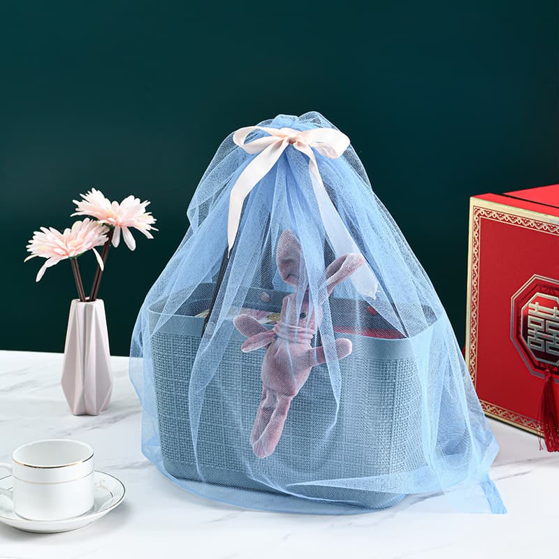 New souvenir basket, women's handbag shopping basket, plastic laundry linen storage basket, fashionable shopping basket 3