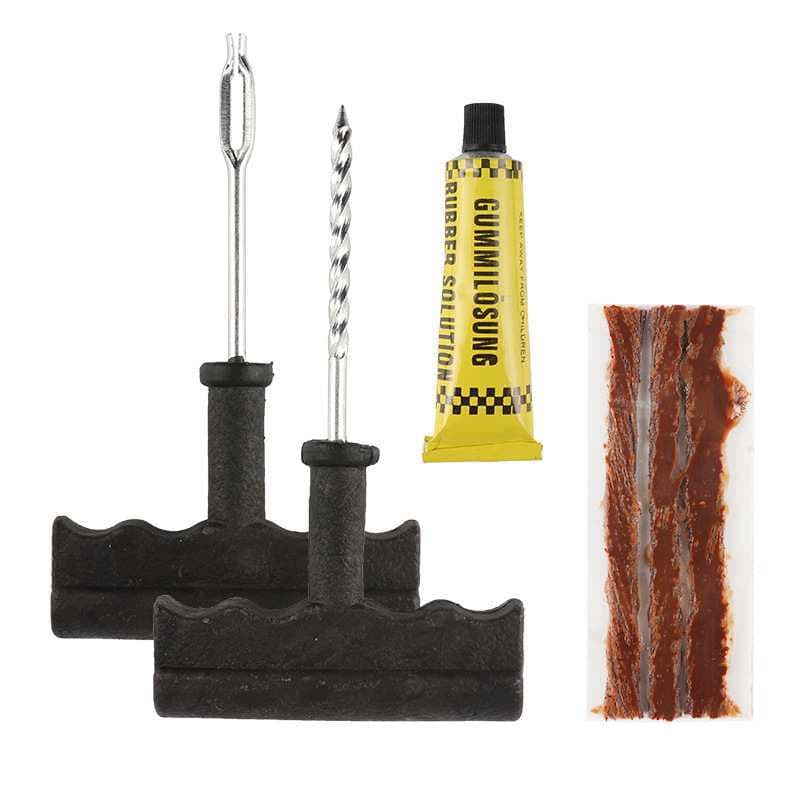 2019 Large Car Tire Repair Tool Set 8-piece Set with Glue Tire Repair Emergency Quick Tire Repair Tool 5