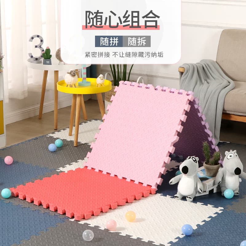 Foam floor mat baby crawling splicing mat large bedroom thickened odor-free children's floor tatami mat 3