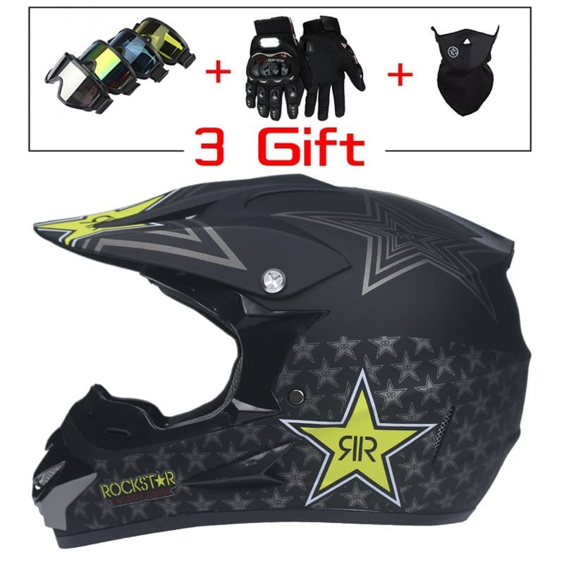 Off-road non-motorcycle helmets for men and women, mountain downhill MX motorcycles, trail racing full-face helmets, breathable for all seasons 5