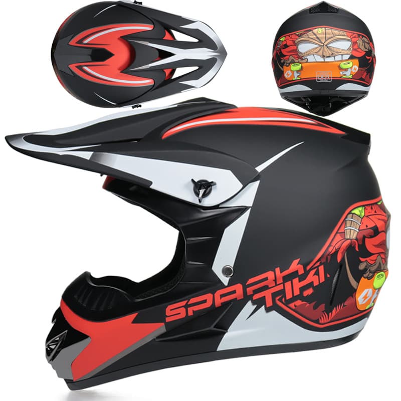 Off-road non-motorcycle helmets for men and women, mountain downhill MX motorcycles, trail racing full-face helmets, breathable for all seasons 8