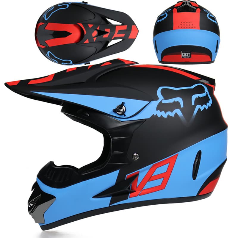 Off-road non-motorcycle helmets for men and women, mountain downhill MX motorcycles, trail racing full-face helmets, breathable for all seasons 9