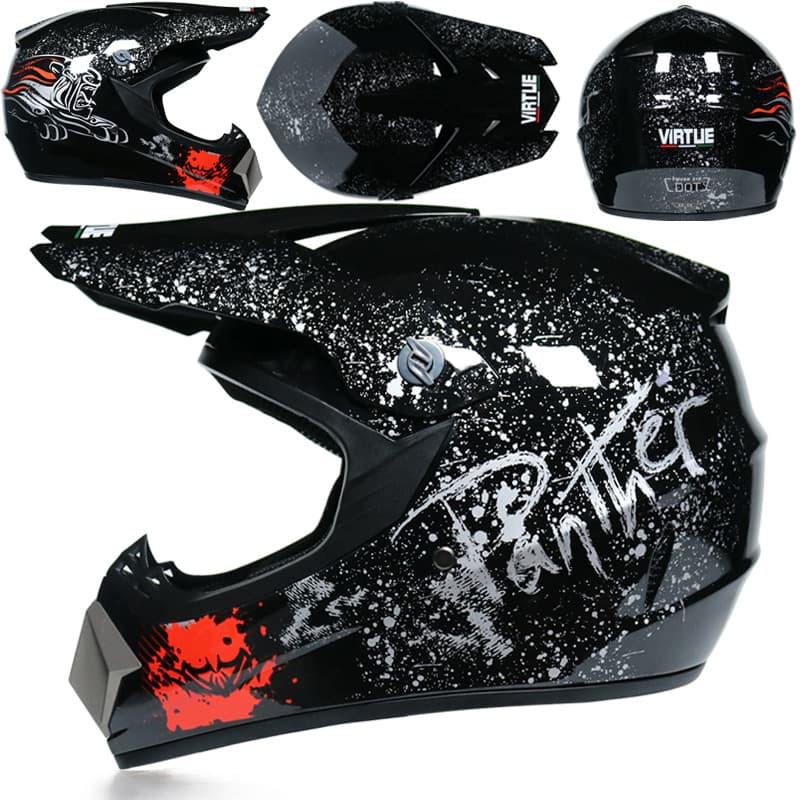 Off-road non-motorcycle helmets for men and women, mountain downhill MX motorcycles, trail racing full-face helmets, breathable for all seasons 10