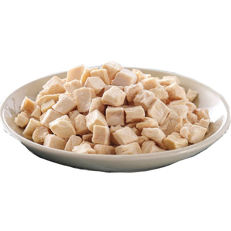 Freeze-dried pet chicken diced dog and cat snacks freeze-dried dog and cat food jerky 500g barreled chicken diced drop shipping 6