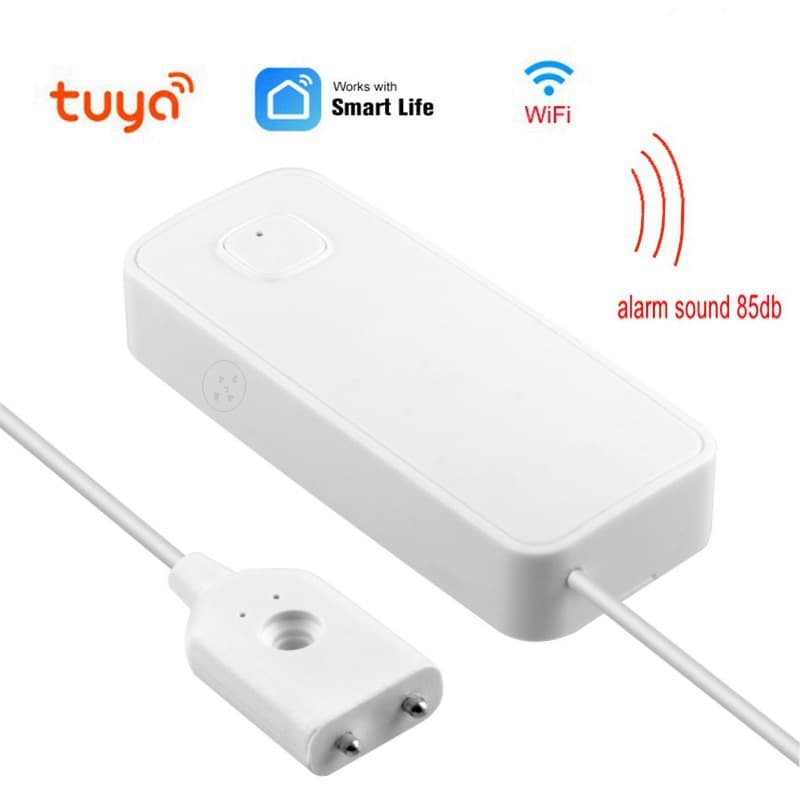 Tuya Flood Alarm Remote Smart Home WiFi Water Leak Alarm WIFI Water Level Sensor Detector 2