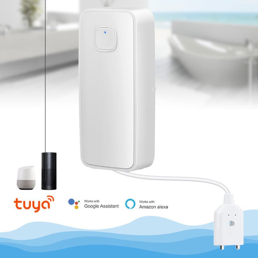 Tuya Flood Alarm Remote Smart Home WiFi Water Leak Alarm WIFI Water Level Sensor Detector 4