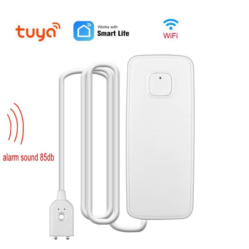 Tuya Flood Alarm Remote Smart Home WiFi Water Leak Alarm WIFI Water Level Sensor Detector 6