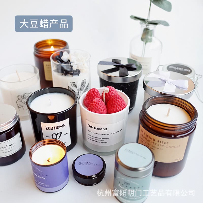 Soy wax scented candle diy material homemade handmade candle white beeswax coconut ghee wax diy candle material 4