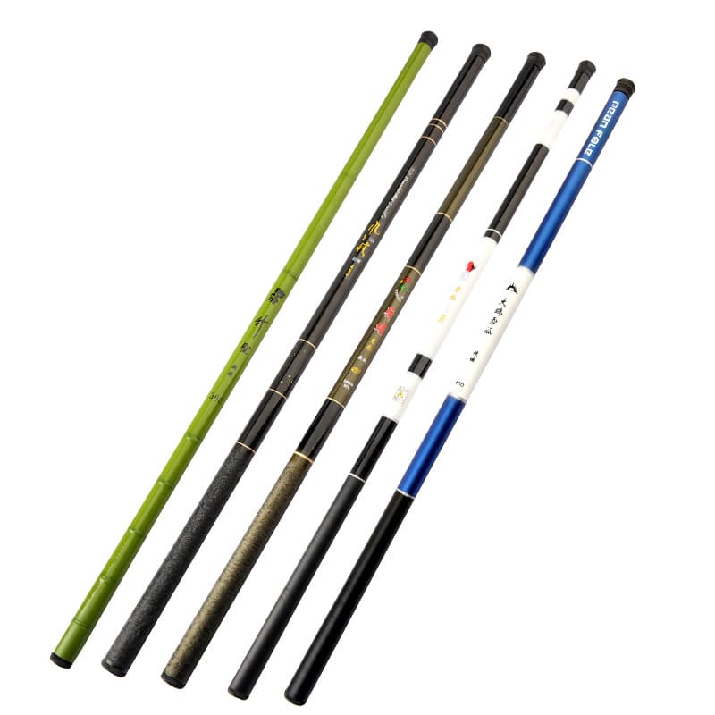 Stream rod fiberglass fishing rod fishing rod hand rod fiberglass rod in various colors 6