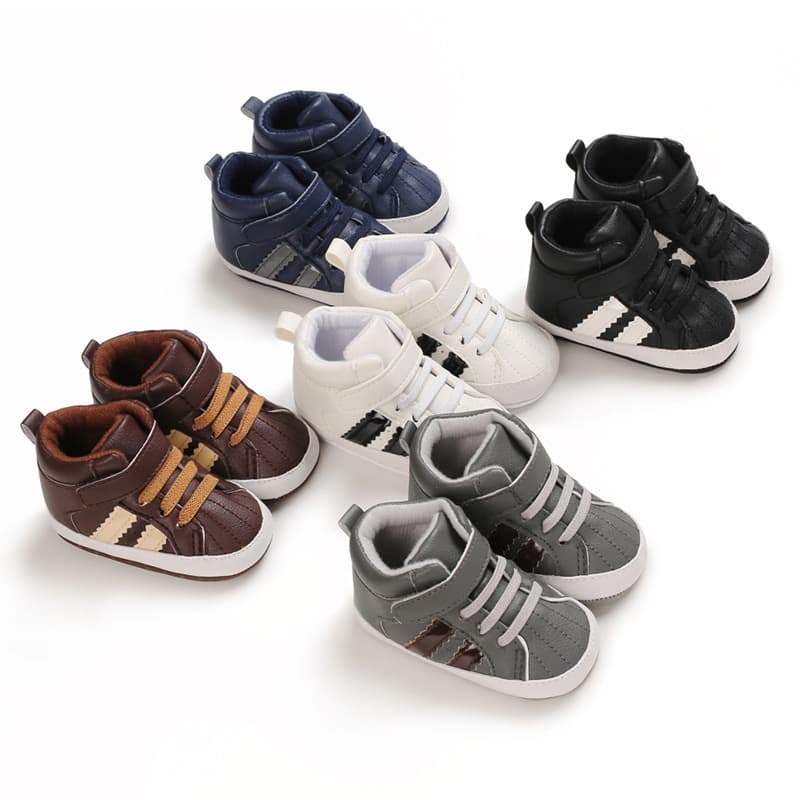 Spring and autumn 0-1 year old baby toddler shoes, soft sole baby shoes, casual sports shoes 5