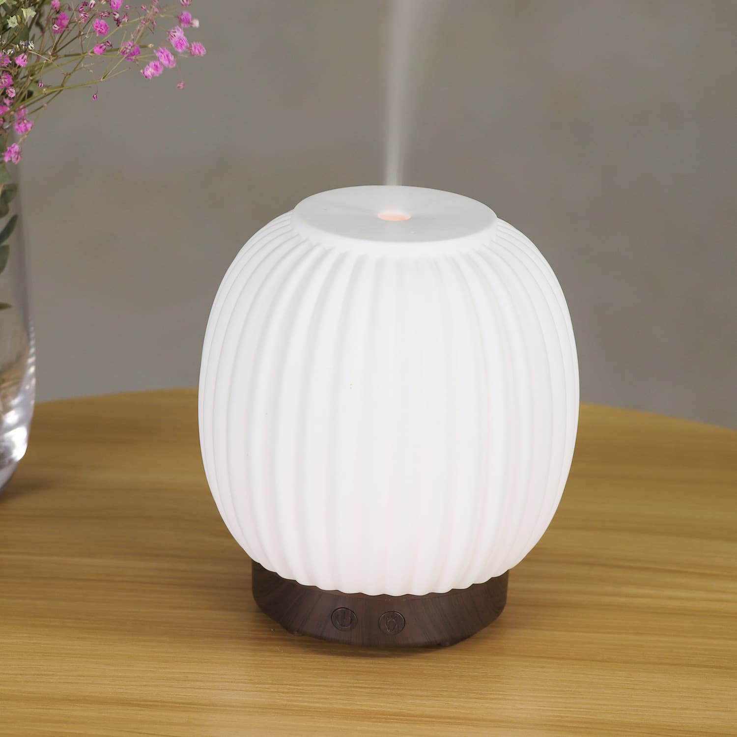 Manufacturer wholesale new ceramic humidifier aromatherapy machine small household appliances aroma diffuser aromatherapy night light essential oil diffuser 10