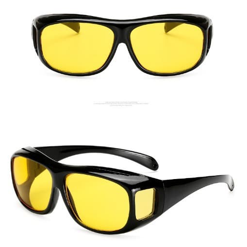 Hot selling TV new men's sports sunglasses, windproof and sandproof multi-functional set of mirrors, night vision goggles, driver's night driving mirror 2