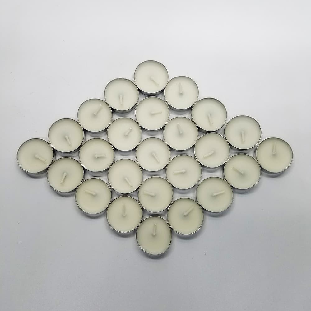 Manufacturer wholesale round 2 hours 50 pieces floating wax wedding Valentine's Day birthday confession hotel supplies smokeless tea wax 4
