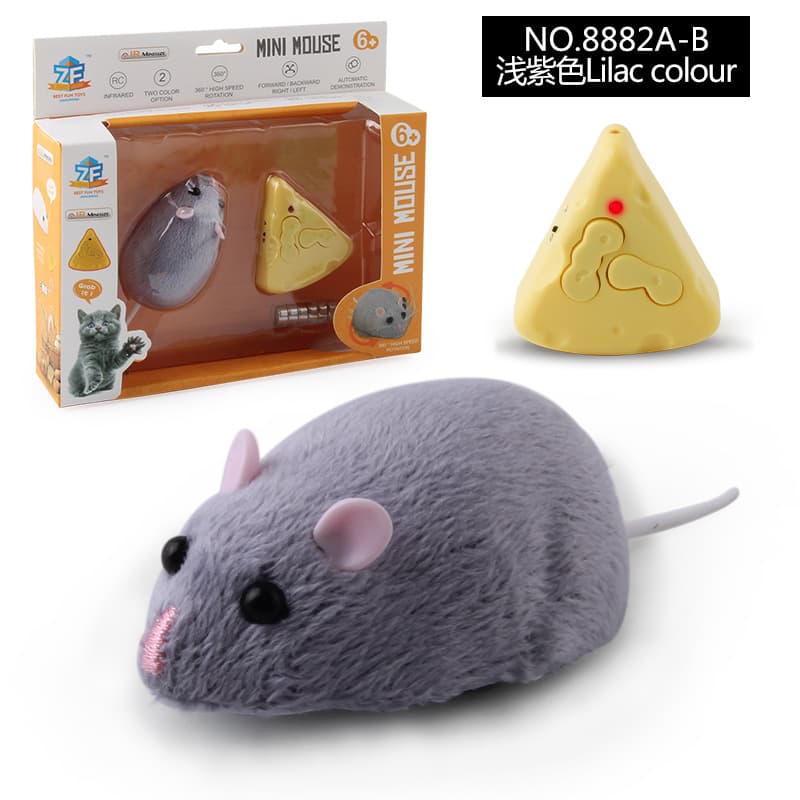 Funny cat toys, simulated infrared electric remote control mouse model, new and strange mouse prank toys 7
