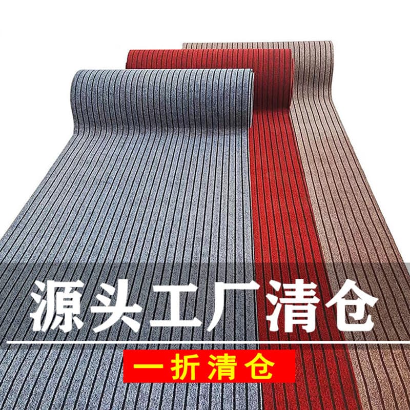 Kitchen floor mats are water-absorbent, non-slip and oil-proof, wipeable, washable and stain-resistant foot mats, entrance door mats, entrance door carpets, household