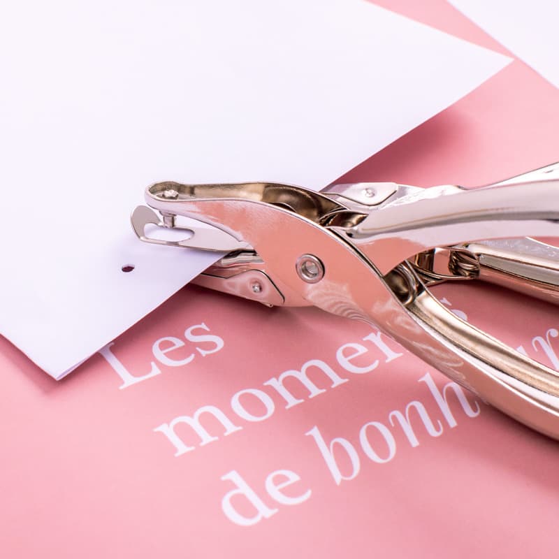 Handheld stapler card puncher office stapler bouquet packaging greeting card punch pliers 3