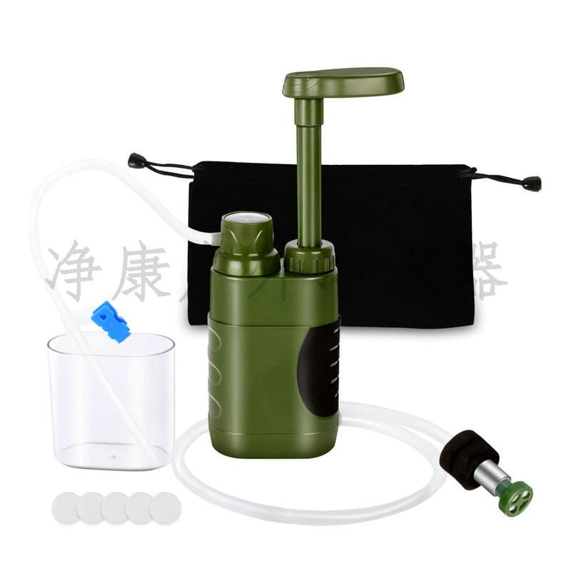 Amazon Outdoor Individual Water Purifier Wild Survival Emergency Direct Drinking Portable Filtered Drinking Water Purifier Camping 8
