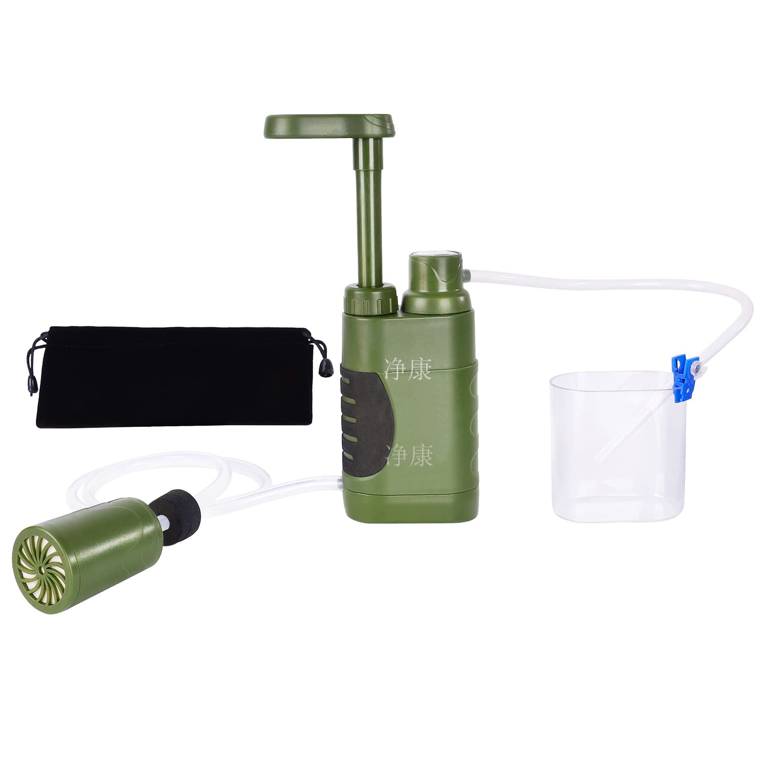Amazon Outdoor Individual Water Purifier Wild Survival Emergency Direct Drinking Portable Filtered Drinking Water Purifier Camping 9