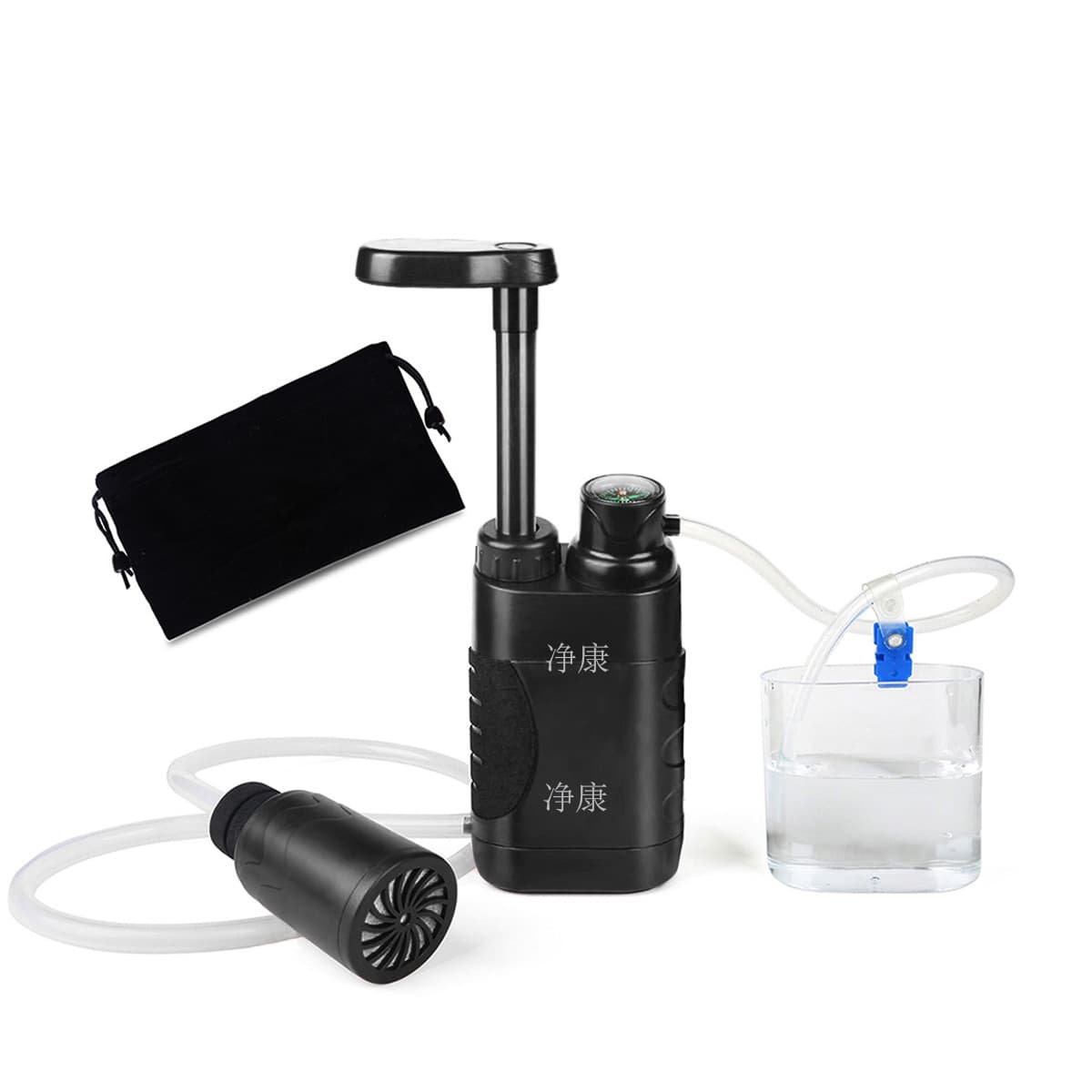 Amazon Outdoor Individual Water Purifier Wild Survival Emergency Direct Drinking Portable Filtered Drinking Water Purifier Camping 10