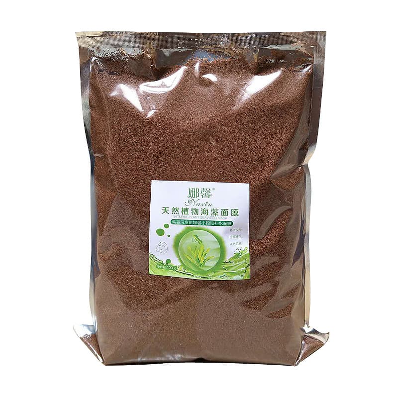 1000g Thai small particle seaweed facial mask hydrating and moisturizing beauty salon bag wholesale 9