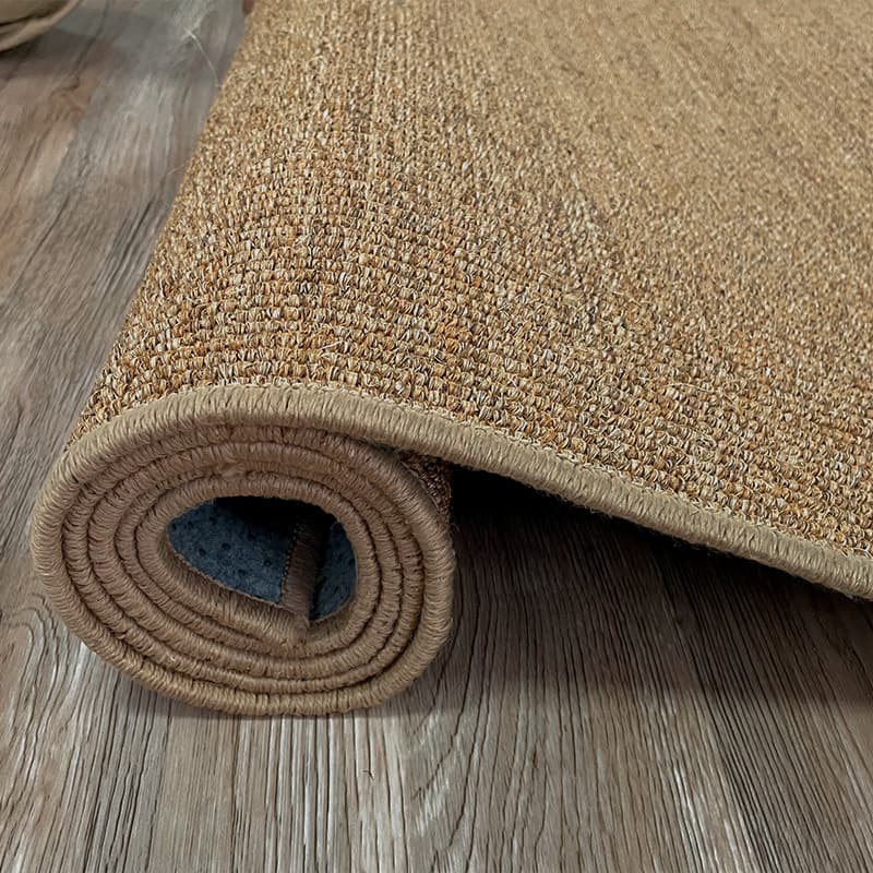 Hand-stitched sisal and jute carpet, living room, bedroom, coffee table, tatami mat, simple ins Japanese style floor mat 4