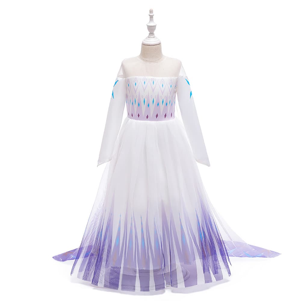 Frozen children's role-playing cosplay performance suit party dress wedding dress tutu skirt 7
