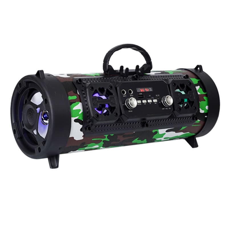 M17 cylindrical K-singing mobile phone wireless Bluetooth speaker card outdoor portable audio radio subwoofer 6
